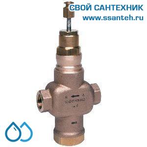 10099 Honeywell, V5011R1000 Клапан двухходовой (проходной) муфтовый, PN16, DN15, Kvs 0.63, 170 °C