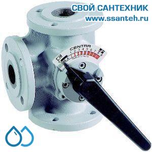 10289 Honeywell DR50GFLA Клапан трехходовой поворотный фланцевый, PN6, DN50, Kvs 40, 2…130 °C