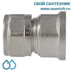 01170 Соединитель обжимной с переходом на вн.р. 32 х 1" 