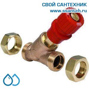 12567 Honeywell, V5000X0050 Клапан запорно-измерительный, DN50, НР, Kvs 35,0м3, красный