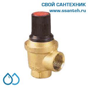 14763 HERZ 1260602 Клапан предохранительный сбросной для котлов и водонагревателей 0..110°С, DN 20 PN 6, до 150 кВт