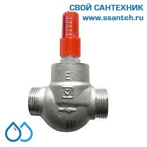 14953 HERZ 1400432 Клапан перепускной проходной, DN20, 1", наружная резьба