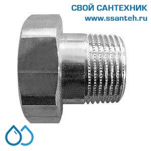 15379 HERZ, 1621026 Соединитель для резьбовых труб 1/2х26, штуцер, гайка, конус