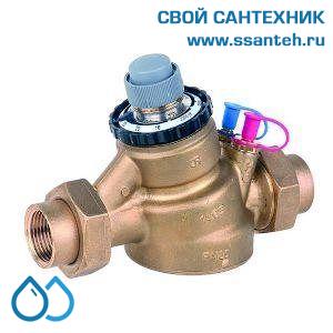 17918 Honeywell, V5004TY10252700 Регулятор расхода клапан Kombi-QM муфтовый, DN25, PN25, 120C, 25-400кПа, 0,27-2,7 м3/ч, 6,5 мм