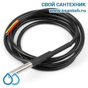 23673 PF20-65-2M Датчик температуры теплоносителя, IP65, NTC 20K, -40...+150°C, L=55 мм, d=6 мм, кабель 2 м